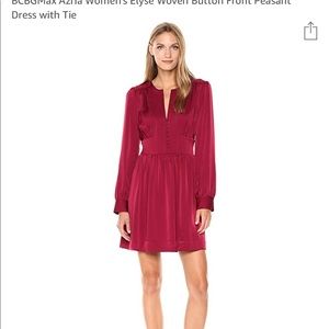 BCBG dress - cranberry
